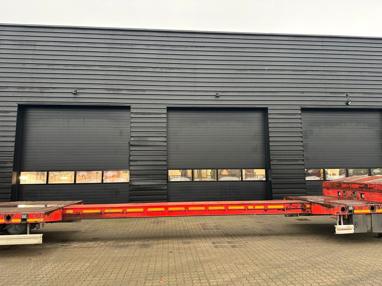 Semi-remorque surbaissé Kässbohrer 4 achs tieflader / ausziehbar: photos 11