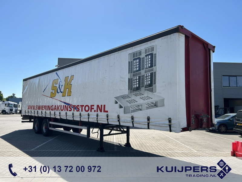 Bulthuis TSAA 08 / Curtainside Trailer / 2 axle BPW Drum / NL Trailer - Semi-remorque rideaux coulissants: photos 1 Bulthuis TSAA 08 / Curtainside Trailer / 2 axle BPW Drum / NL Trailer - Semi-remorque rideaux coulissants: photos 1