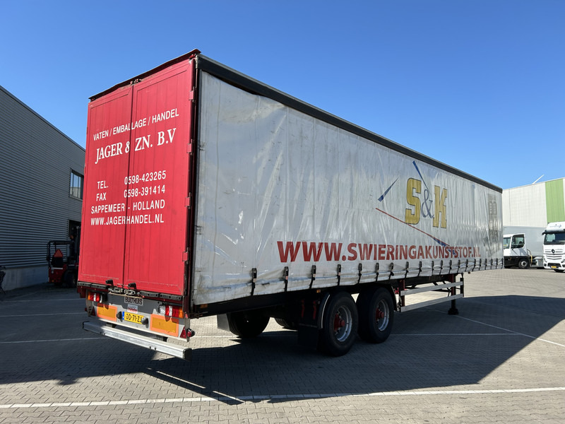 Bulthuis TSAA 08 / Curtainside Trailer / 2 axle BPW Drum / NL Trailer - Semi-remorque rideaux coulissants: photos 2 Bulthuis TSAA 08 / Curtainside Trailer / 2 axle BPW Drum / NL Trailer - Semi-remorque rideaux coulissants: photos 2