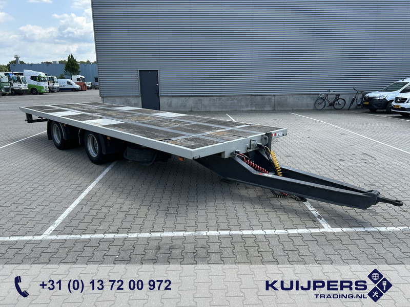 Burg BPA 18 M / Plateau - Flat Bed Wipkar Trailer / Twist Locks / APK TUV 07-25 - Remorque plateau: photos 1 Burg BPA 18 M / Plateau - Flat Bed Wipkar Trailer / Twist Locks / APK TUV 07-25 - Remorque plateau: photos 1