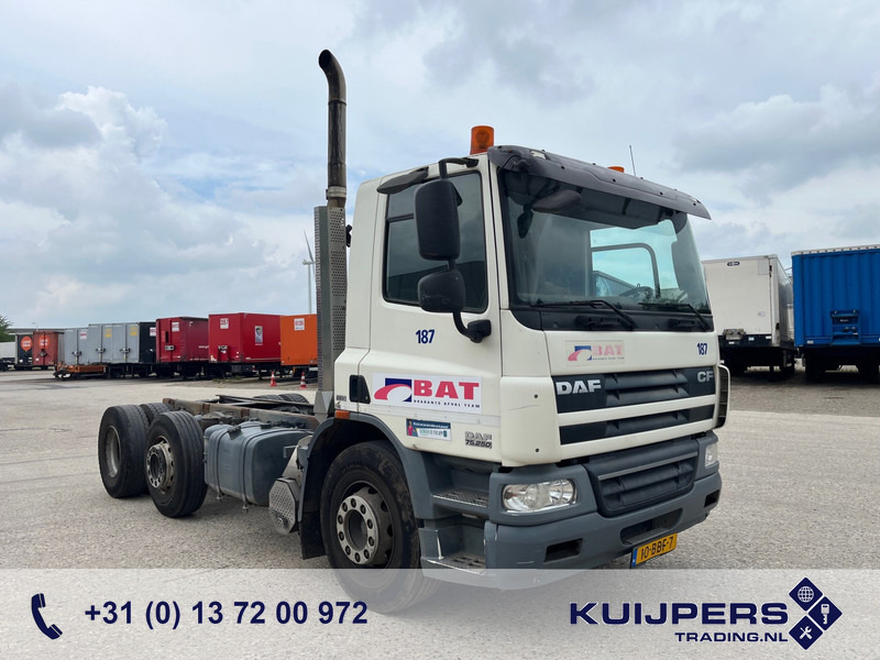 DAF FAG CF75.250 EEV / 6x2 / 158 DKM / Chassis-Cabine / - Châssis cabine: photos 1 DAF FAG CF75.250 EEV / 6x2 / 158 DKM / Chassis-Cabine / - Châssis cabine: photos 1