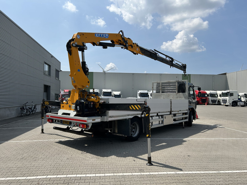 DAF LF 310 FA / Effer 175.2/3s Crane / 728 dkm / Flat Bed / APK TUV 10-25 - Camion grue: photos 2 DAF LF 310 FA / Effer 175.2/3s Crane / 728 dkm / Flat Bed / APK TUV 10-25 - Camion grue: photos 2