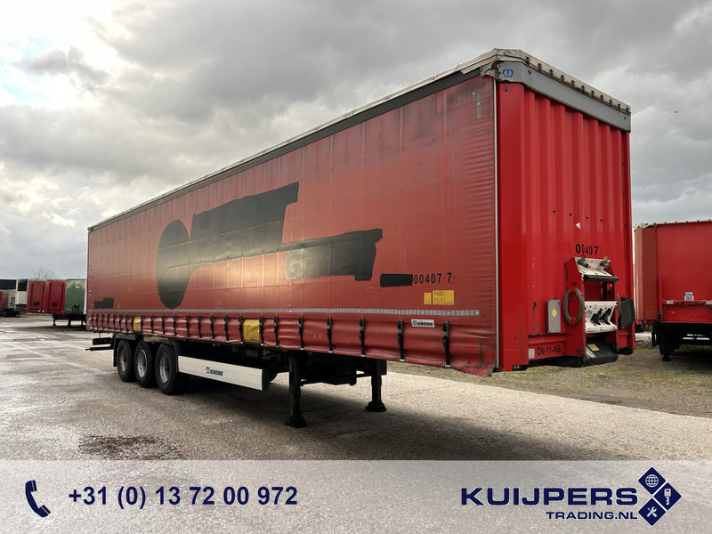 Krone Profi Liner / Curtainside / BPW Drum / NL Trailer - Semi-remorque rideaux coulissants: photos 1 Krone Profi Liner / Curtainside / BPW Drum / NL Trailer - Semi-remorque rideaux coulissants: photos 1