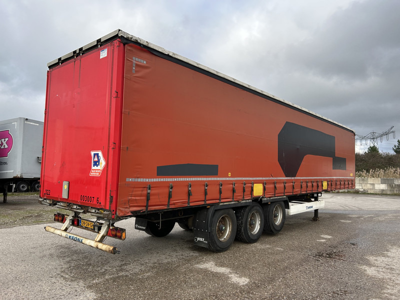 Krone Profi Liner / Pritsch - Plane / BPW Trommel / NL Aufligger - Semi-remorque rideaux coulissants: photos 2 Krone Profi Liner / Pritsch - Plane / BPW Trommel / NL Aufligger - Semi-remorque rideaux coulissants: photos 2