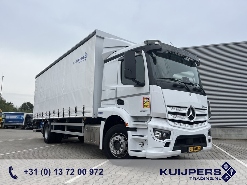 Mercedes-Benz Actros 2127 / Schuifzeil Box / Laadklep / APK 07-25 - Camion à rideaux coulissants: photos 1 Mercedes-Benz Actros 2127 / Schuifzeil Box / Laadklep / APK 07-25 - Camion à rideaux coulissants: photos 1