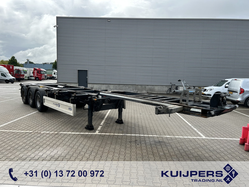 Renders Euro 925 / Container Chassis / 2x 20 - 40 - 45 FT / Drum / APK TUV 07-26 - Semi-remorque porte-conteneur/ Caisse mobile: photos 1 Renders Euro 925 / Container Chassis / 2x 20 - 40 - 45 FT / Drum / APK TUV 07-26 - Semi-remorque porte-conteneur/ Caisse mobile: photos 1