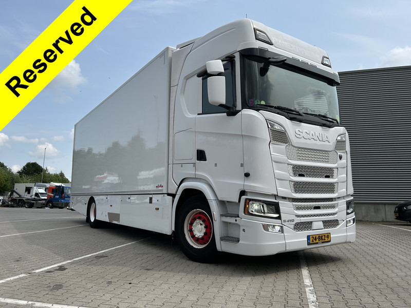 Scania S410 Highline / 491 dkm / Box 8.1 mtr / Laadklep 3000 kg - Camion fourgon: photos 1 Scania S410 Highline / 491 dkm / Box 8.1 mtr / Laadklep 3000 kg - Camion fourgon: photos 1