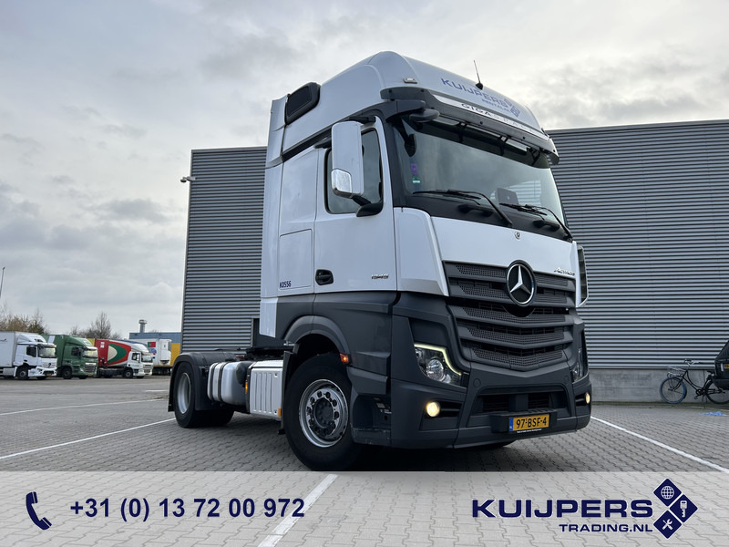 Mercedes-Benz Actros 1845 Gigaspace / 448 dkm / Tacho V2 / PTO / Stand Airco / APK TUV 11-26 - Tracteur routier: photos 1 Mercedes-Benz Actros 1845 Gigaspace / 448 dkm / Tacho V2 / PTO / Stand Airco / APK TUV 11-26 - Tracteur routier: photos 1