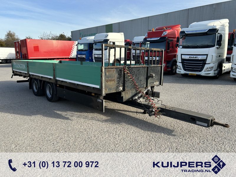 Lako AW 218 LZV / Wipkar - Mid axle Trailer / Side Boards / Trailer Coupling ## - Remorque plateau: photos 1 Lako AW 218 LZV / Wipkar - Mid axle Trailer / Side Boards / Trailer Coupling ## - Remorque plateau: photos 1