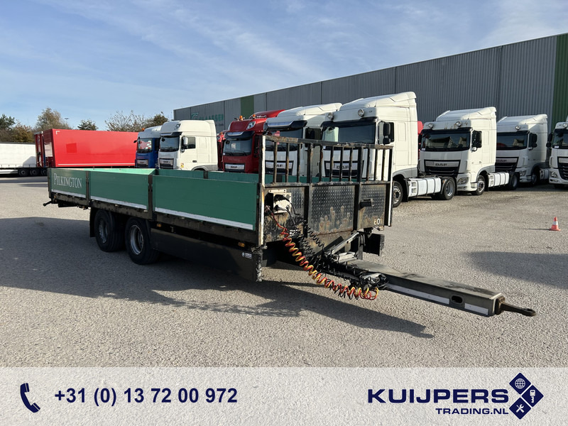 Lako AW 218 LZV / Wipkar - Mid axle Trailer / Side Boards / Trailer Coupling ## - Remorque plateau: photos 1 Lako AW 218 LZV / Wipkar - Mid axle Trailer / Side Boards / Trailer Coupling ## - Remorque plateau: photos 1