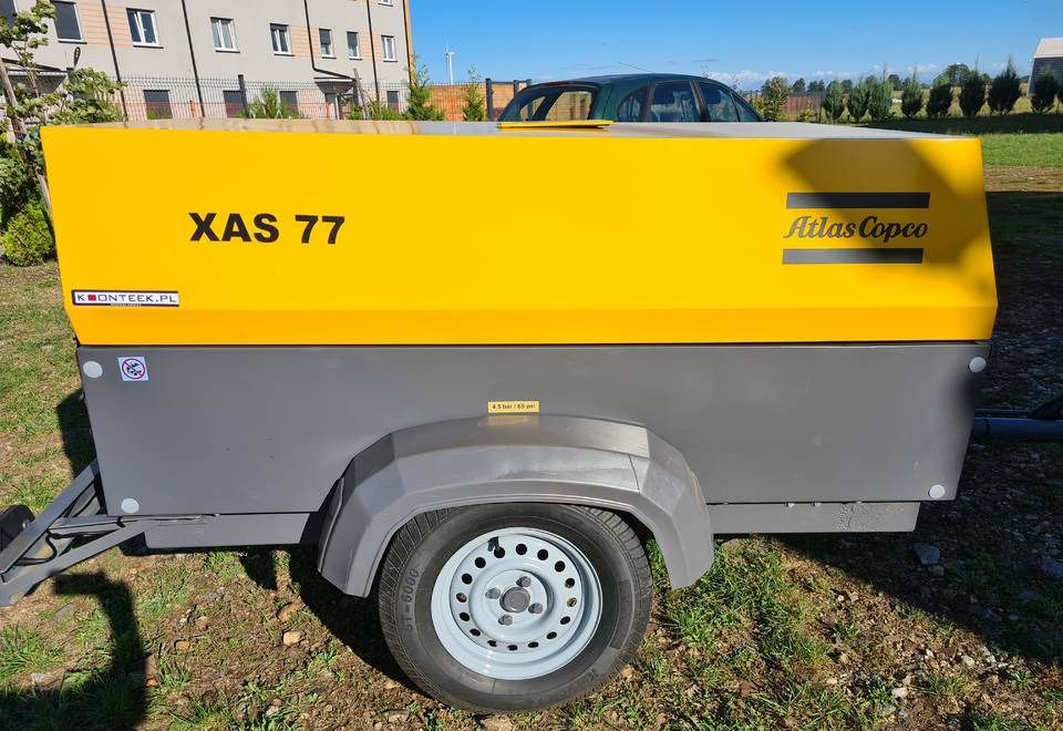 Kompresor ATLAS COPCO XAS 77, 4,30 m3 - Compresseur d'air: photos 1 Kompresor ATLAS COPCO XAS 77, 4,30 m3 - Compresseur d'air: photos 1