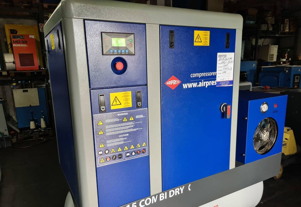 Kompresor śrubowy AIRPRESS APS 15 COMBI DRY X, 11 kw, 2021r - Compresseur d'air: photos 3 Kompresor śrubowy AIRPRESS APS 15 COMBI DRY X, 11 kw, 2021r - Compresseur d'air: photos 3