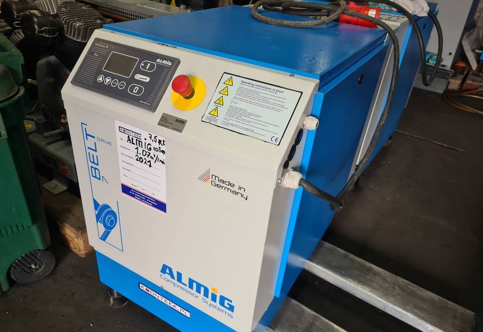 Kompresor śrubowy Almig Belt 7, 7,5 kw. 2021r - Compresseur d'air: photos 1 Kompresor śrubowy Almig Belt 7, 7,5 kw. 2021r - Compresseur d'air: photos 1