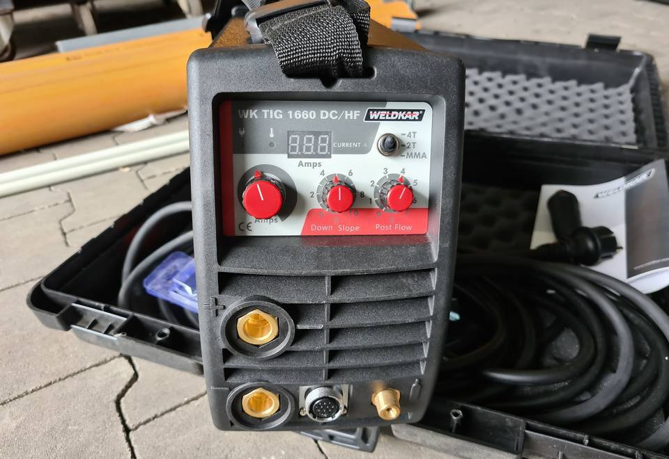 Spawarka Tig WELDKAR WK 1660 DC/HF 160 A - Equipement de soudage: photos 2 Spawarka Tig WELDKAR WK 1660 DC/HF 160 A - Equipement de soudage: photos 2