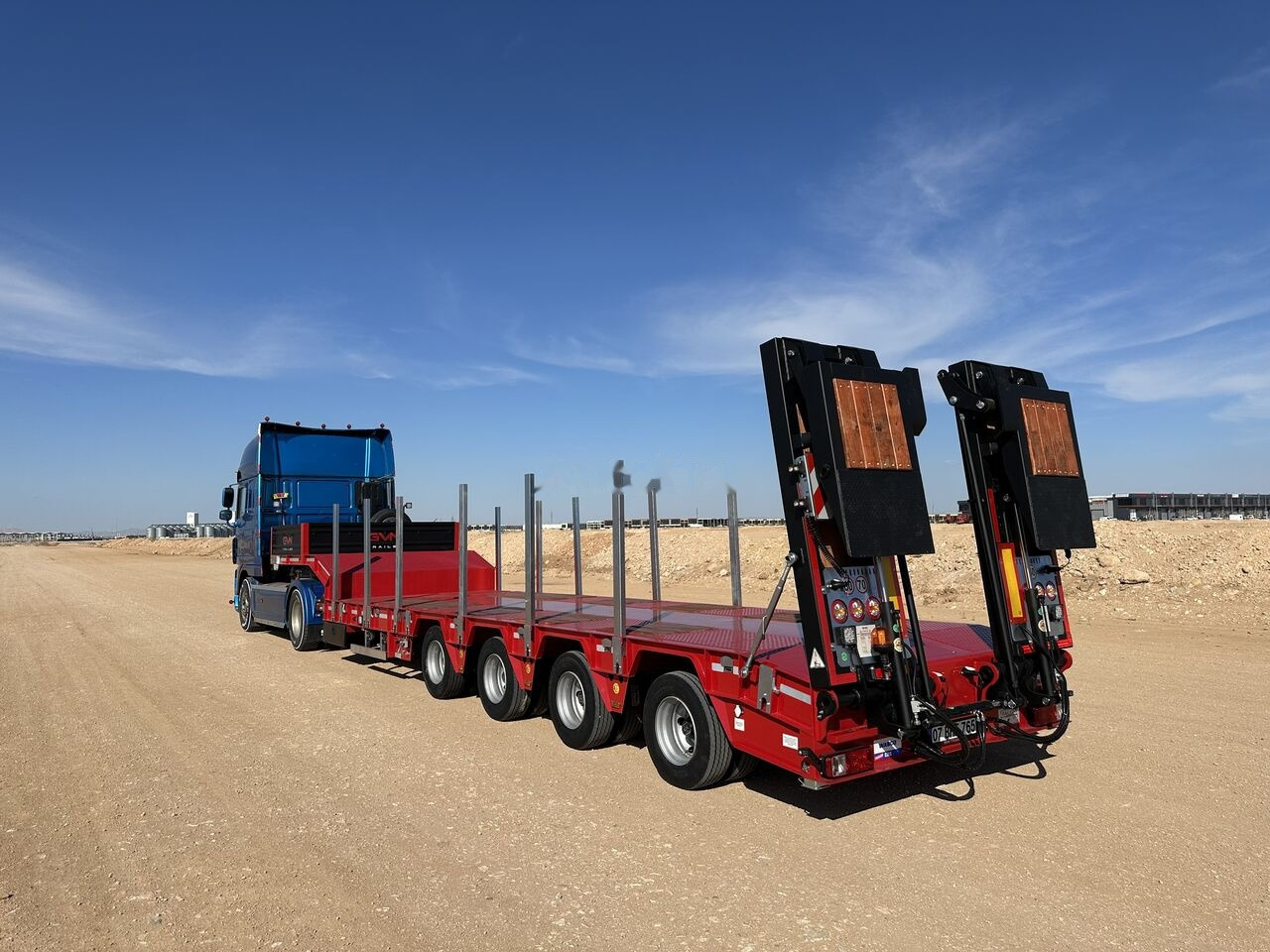 GVN Trailer 4 AXLE EXTENDABLE LOWBED - Semi-remorque surbaissé: photos 5 GVN Trailer 4 AXLE EXTENDABLE LOWBED - Semi-remorque surbaissé: photos 5