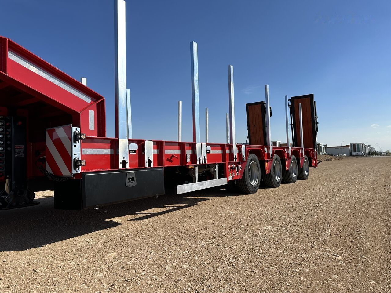 GVN Trailer 4 AXLE EXTENDABLE LOWBED - Semi-remorque surbaissé: photos 4 GVN Trailer 4 AXLE EXTENDABLE LOWBED - Semi-remorque surbaissé: photos 4