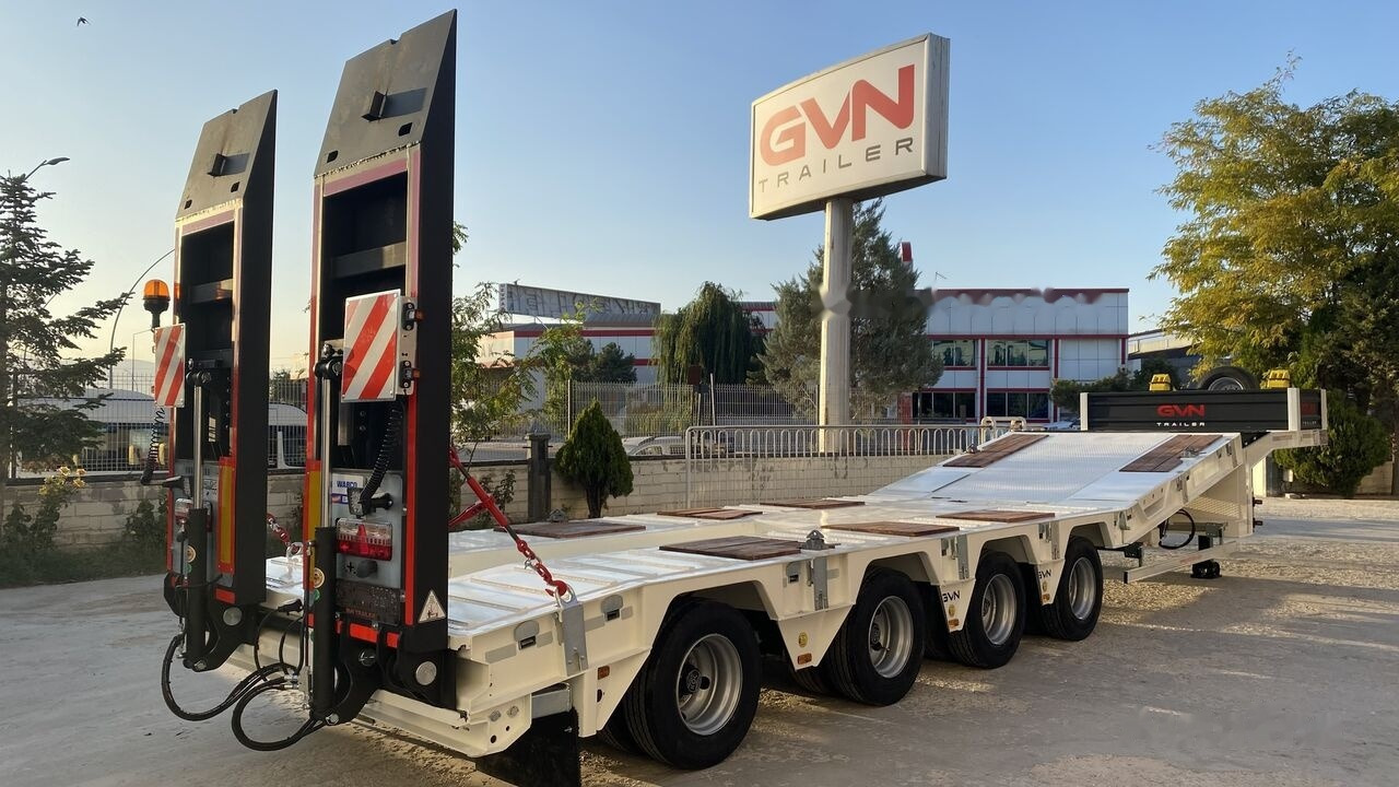 GVN Trailer 4 AXLE HYDRAULIC PLATFORM LOWBED - Semi-remorque surbaissé: photos 1 GVN Trailer 4 AXLE HYDRAULIC PLATFORM LOWBED - Semi-remorque surbaissé: photos 1