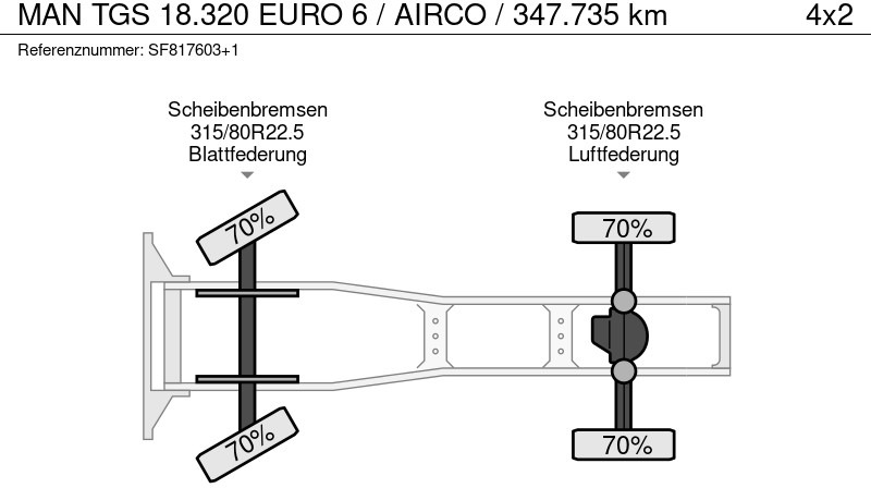 Crédit-bail de MAN TGS 18.320 EURO 6 / AIRCO / 347.735 km MAN TGS 18.320 EURO 6 / AIRCO / 347.735 km: photos 10