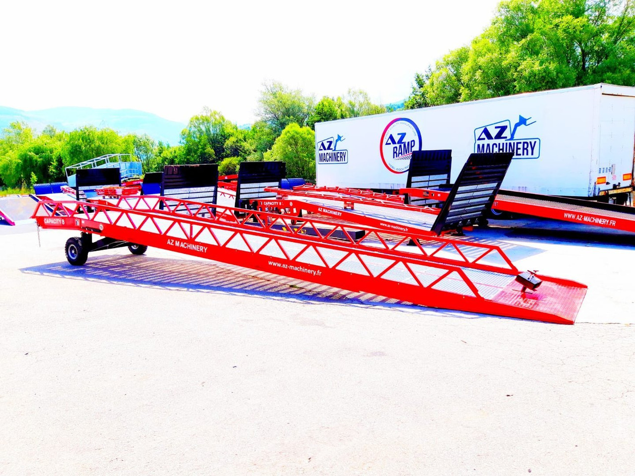 Rampe de chargement neuf AZ RAMP-EASY XL-10 LS. Long slope Mobil Loading Ramp 10 t Capacity: photos 8