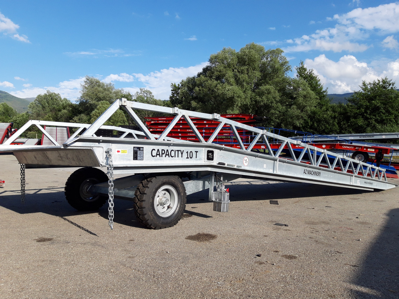 AZ RAMP EASY XL 8T FULL GALVA - Rampe de chargement: photos 1 AZ RAMP EASY XL 8T FULL GALVA - Rampe de chargement: photos 1