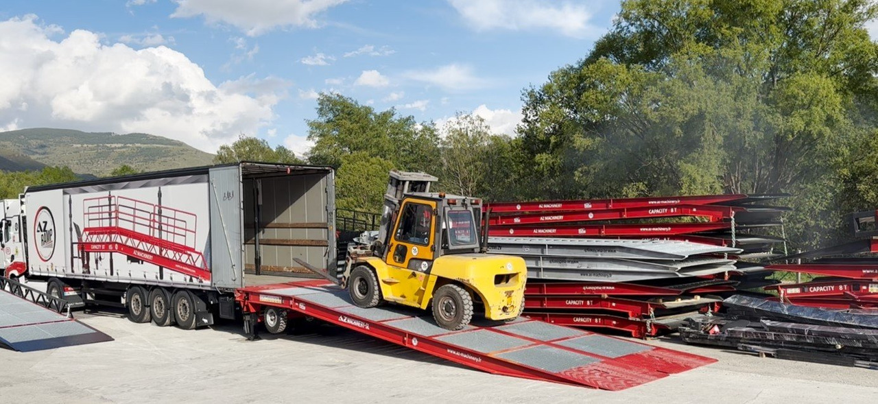 Rampe de chargement neuf Large Mobile dock ramp, uncouplable AZ RAMP - KING VERSION, BIG FOOT  LLO 20 T: photos 7