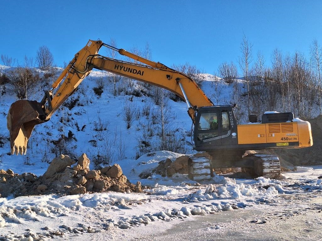 Hyundai Robex 450 LC-7 A - Pelle sur chenille: photos 3 Hyundai Robex 450 LC-7 A - Pelle sur chenille: photos 3