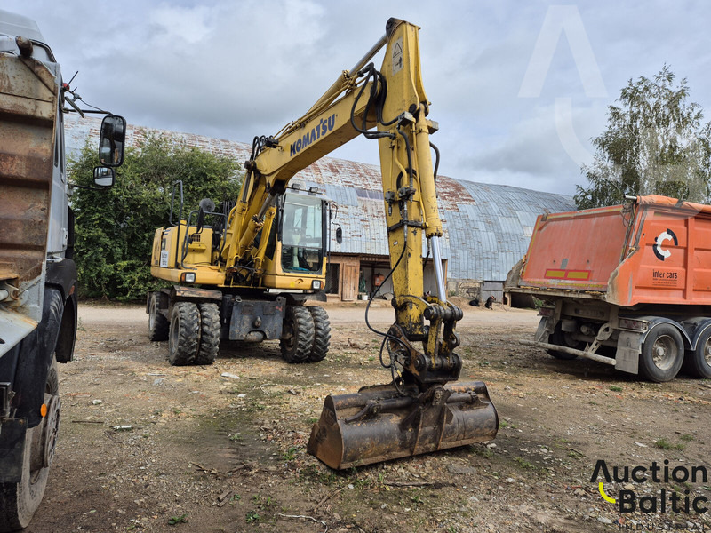 Komatsu PW160-7 - Pelle sur pneus: photos 2 Komatsu PW160-7 - Pelle sur pneus: photos 2