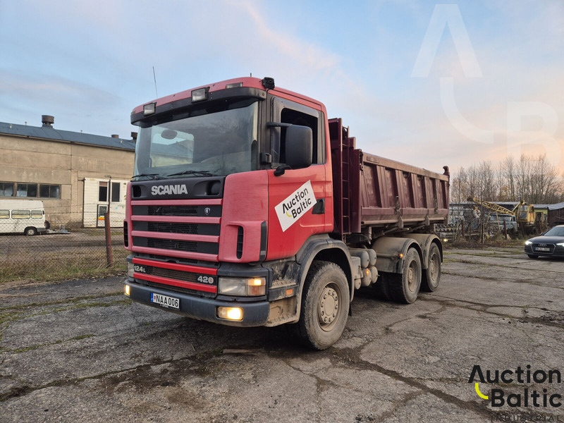Scania R 124 - Camion benne: photos 1 Scania R 124 - Camion benne: photos 1