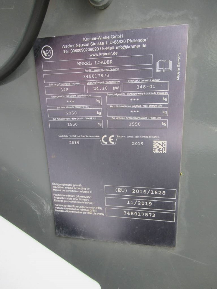 Kramer 5035 Neu Reifen neue Schaufel 33PS Motor - Chargeuse sur pneus: photos 5 Kramer 5035 Neu Reifen neue Schaufel 33PS Motor - Chargeuse sur pneus: photos 5