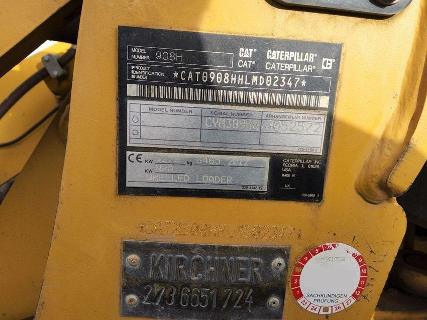 Caterpillar 908 H 2 units available - Chargeuse sur pneus: photos 4 Caterpillar 908 H 2 units available - Chargeuse sur pneus: photos 4