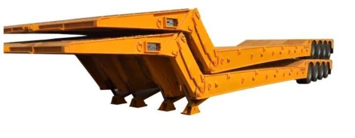 AME 100 Ton, Front Loading 4 Axle Lowbed Semi Trailer - Semi-remorque surbaissé: photos 1 AME 100 Ton, Front Loading 4 Axle Lowbed Semi Trailer - Semi-remorque surbaissé: photos 1