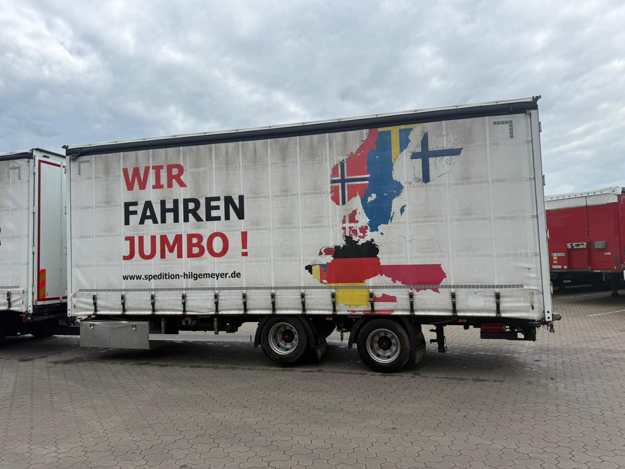 FBL Tandem Anhänger Volumen Inklusive LKW!! - Remorque rideaux coulissants: photos 5 FBL Tandem Anhänger Volumen Inklusive LKW!! - Remorque rideaux coulissants: photos 5