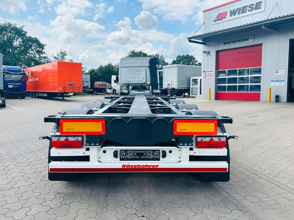 Kässbohrer K.SHG Multi Containerchassis ausziehbar - Semi-remorque porte-conteneur/ Caisse mobile: photos 2 Kässbohrer K.SHG Multi Containerchassis ausziehbar - Semi-remorque porte-conteneur/ Caisse mobile: photos 2