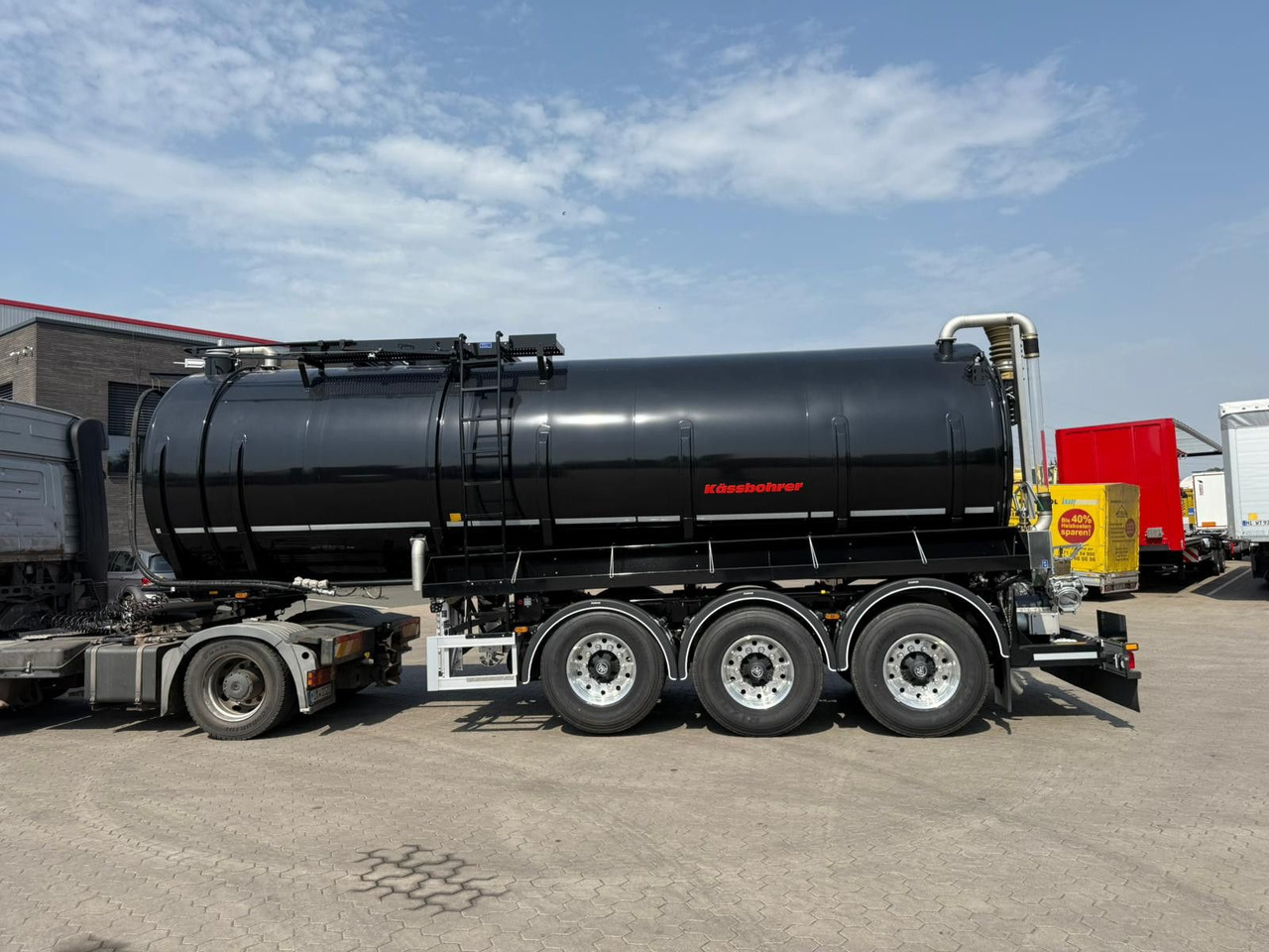 Kässbohrer K.STN L 30 Edelstahl Tanker Gülle Naturabfall - Semi-remorque citerne: photos 5 Kässbohrer K.STN L 30 Edelstahl Tanker Gülle Naturabfall - Semi-remorque citerne: photos 5