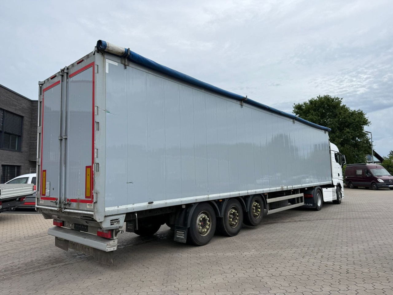 Knapen K100 Schubboden 92m³ HDI Boden ideal für Müll - Semi-remorque à fond mouvant: photos 4 Knapen K100 Schubboden 92m³ HDI Boden ideal für Müll - Semi-remorque à fond mouvant: photos 4