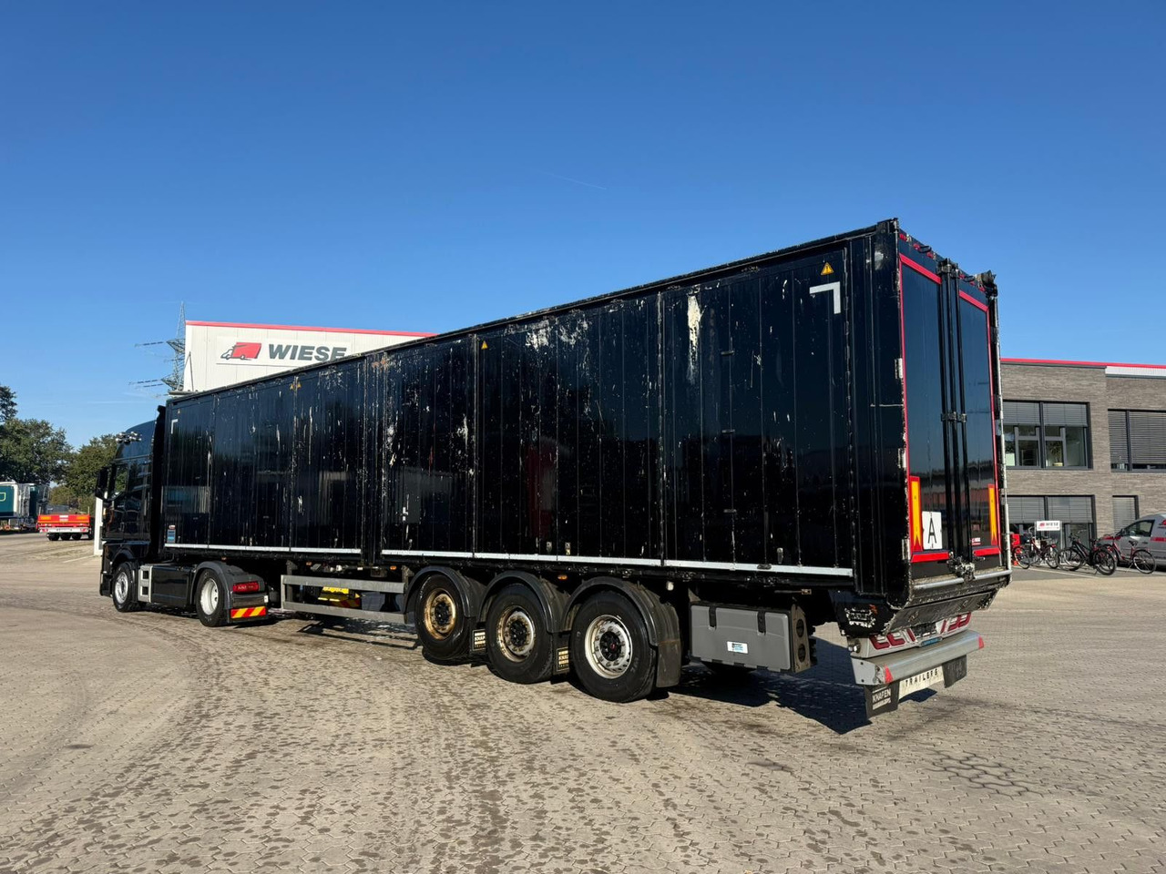 Knapen K502 Seitentüren Schubboden - Semi-remorque à fond mouvant: photos 4 Knapen K502 Seitentüren Schubboden - Semi-remorque à fond mouvant: photos 4