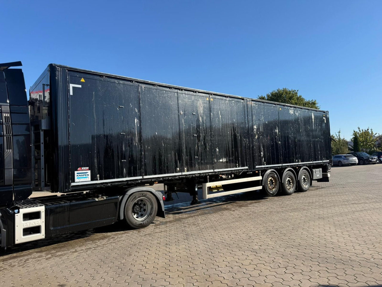 Knapen K502 Seitentüren Schubboden - Semi-remorque à fond mouvant: photos 5 Knapen K502 Seitentüren Schubboden - Semi-remorque à fond mouvant: photos 5