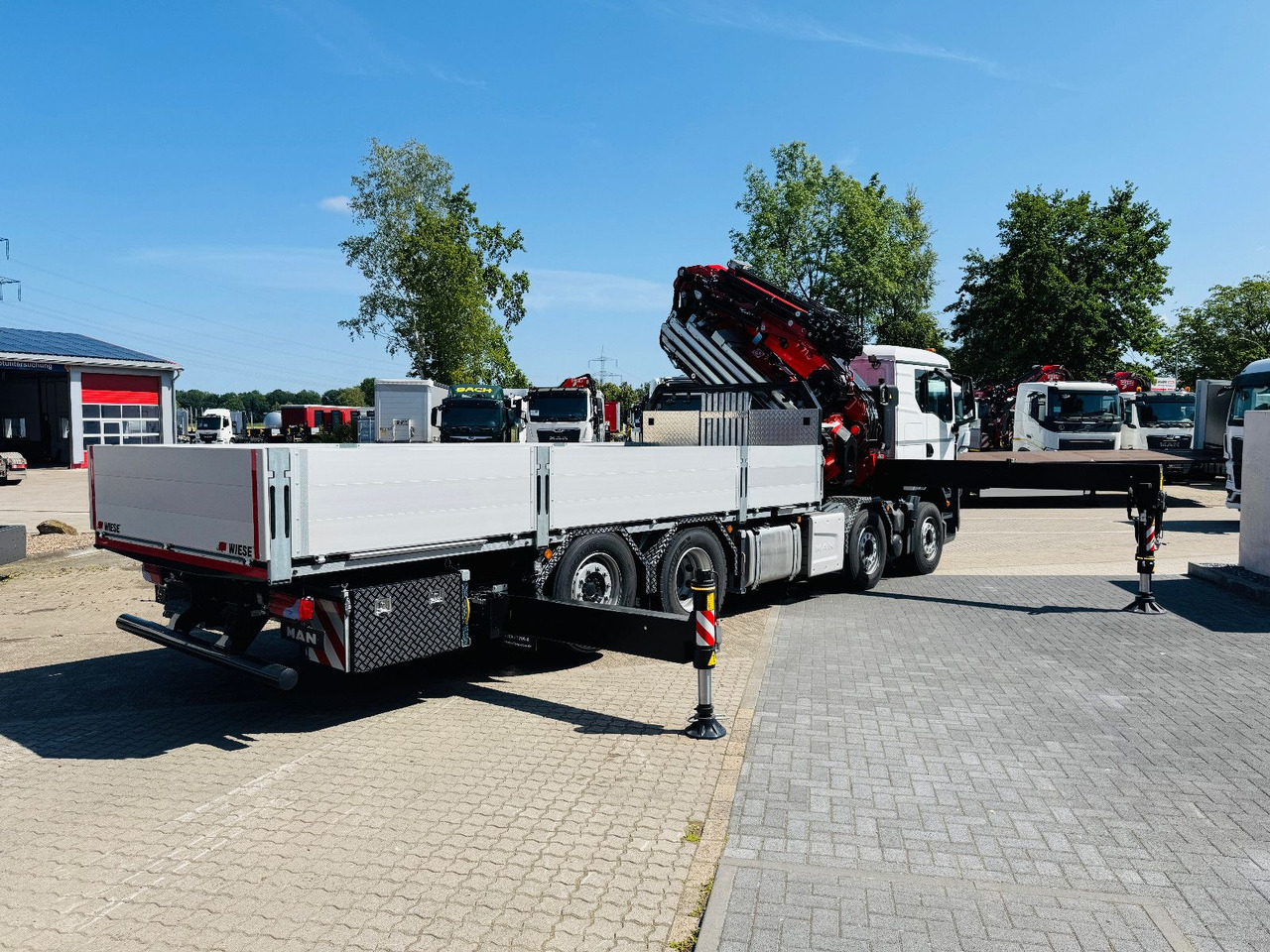 MAN TGS 32.510 mit F710 Frontkran sofort - Camion grue: photos 4 MAN TGS 32.510 mit F710 Frontkran sofort - Camion grue: photos 4