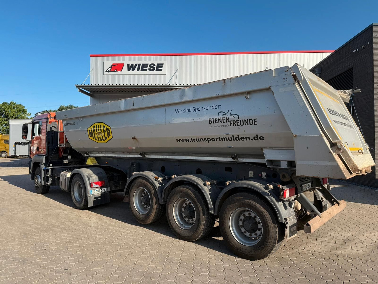 Meiller F.X. MEILLER KISA3 24 m3 - Semi-remorque benne: photos 2 Meiller F.X. MEILLER KISA3 24 m3 - Semi-remorque benne: photos 2
