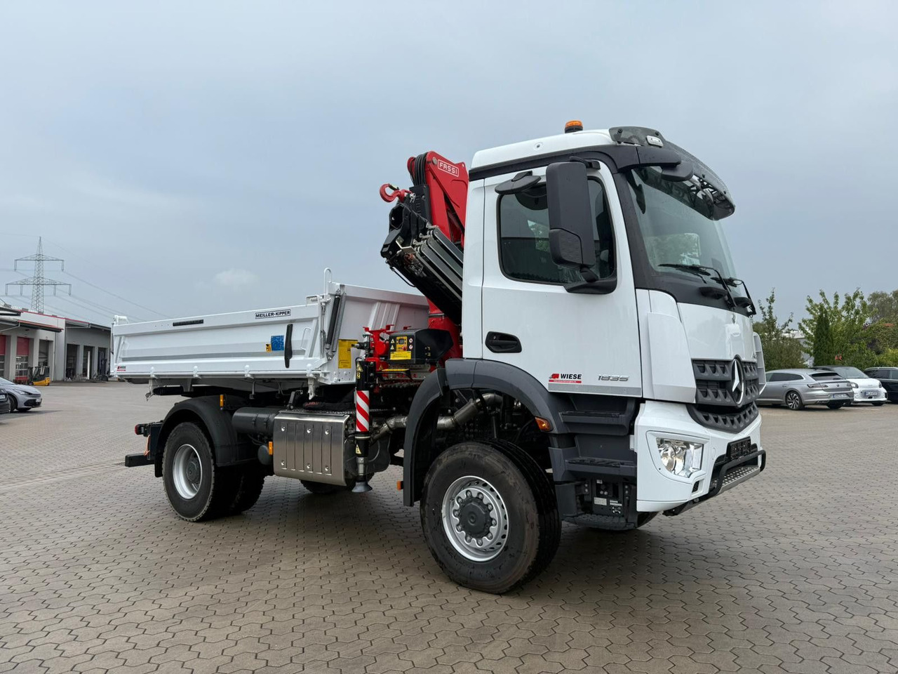 Mercedes-Benz Arocs 1835 4x4 Allrad Fassi F135 Kran Kipper - Camion benne, Camion grue: photos 2 Mercedes-Benz Arocs 1835 4x4 Allrad Fassi F135 Kran Kipper - Camion benne, Camion grue: photos 2