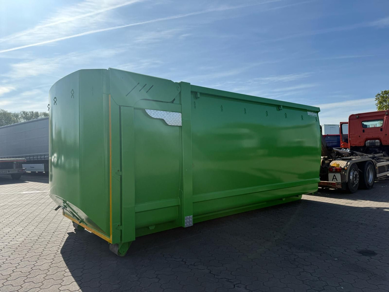 RSM Abrollcontainer 38m³ mit hydr. Heckklappe - Semi-remorque porte-conteneur/ Caisse mobile: photos 5 RSM Abrollcontainer 38m³ mit hydr. Heckklappe - Semi-remorque porte-conteneur/ Caisse mobile: photos 5