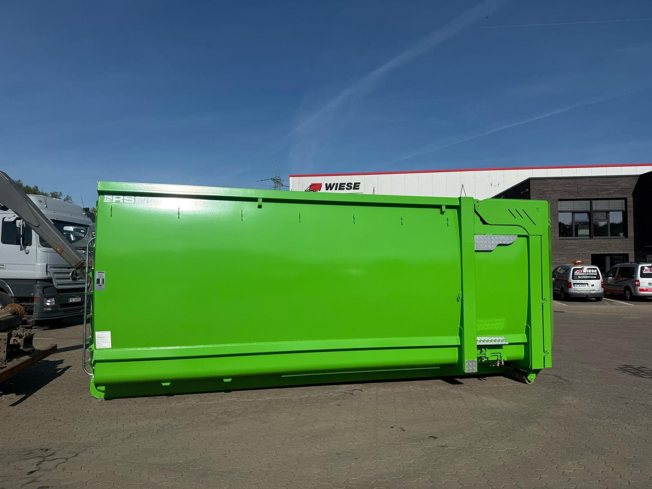 RSM Abrollcontainer 38m³ mit hydr. Heckklappe - Semi-remorque porte-conteneur/ Caisse mobile: photos 2 RSM Abrollcontainer 38m³ mit hydr. Heckklappe - Semi-remorque porte-conteneur/ Caisse mobile: photos 2