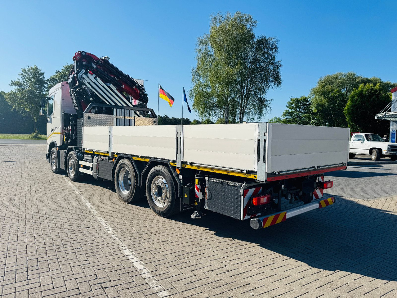 Volvo FH 500 8x2 mit F710RA.2.27 L426 und V20 Winde - Camion plateau, Camion grue: photos 5 Volvo FH 500 8x2 mit F710RA.2.27 L426 und V20 Winde - Camion plateau, Camion grue: photos 5