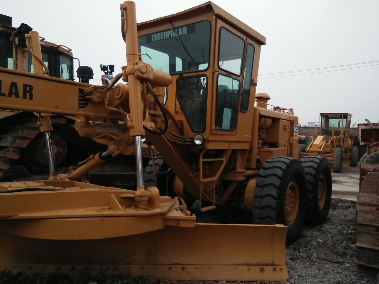CATERPILLAR 14G - Niveleuse: photos 5 CATERPILLAR 14G - Niveleuse: photos 5