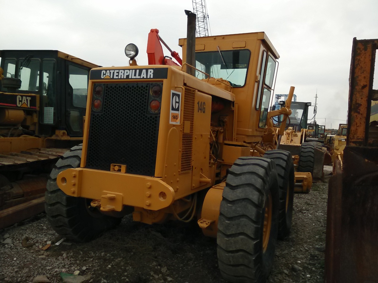 CATERPILLAR 14G - Niveleuse: photos 3 CATERPILLAR 14G - Niveleuse: photos 3