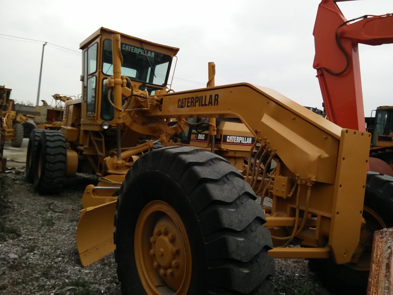 CATERPILLAR CAT-14G-Grader - Niveleuse: photos 2 CATERPILLAR CAT-14G-Grader - Niveleuse: photos 2
