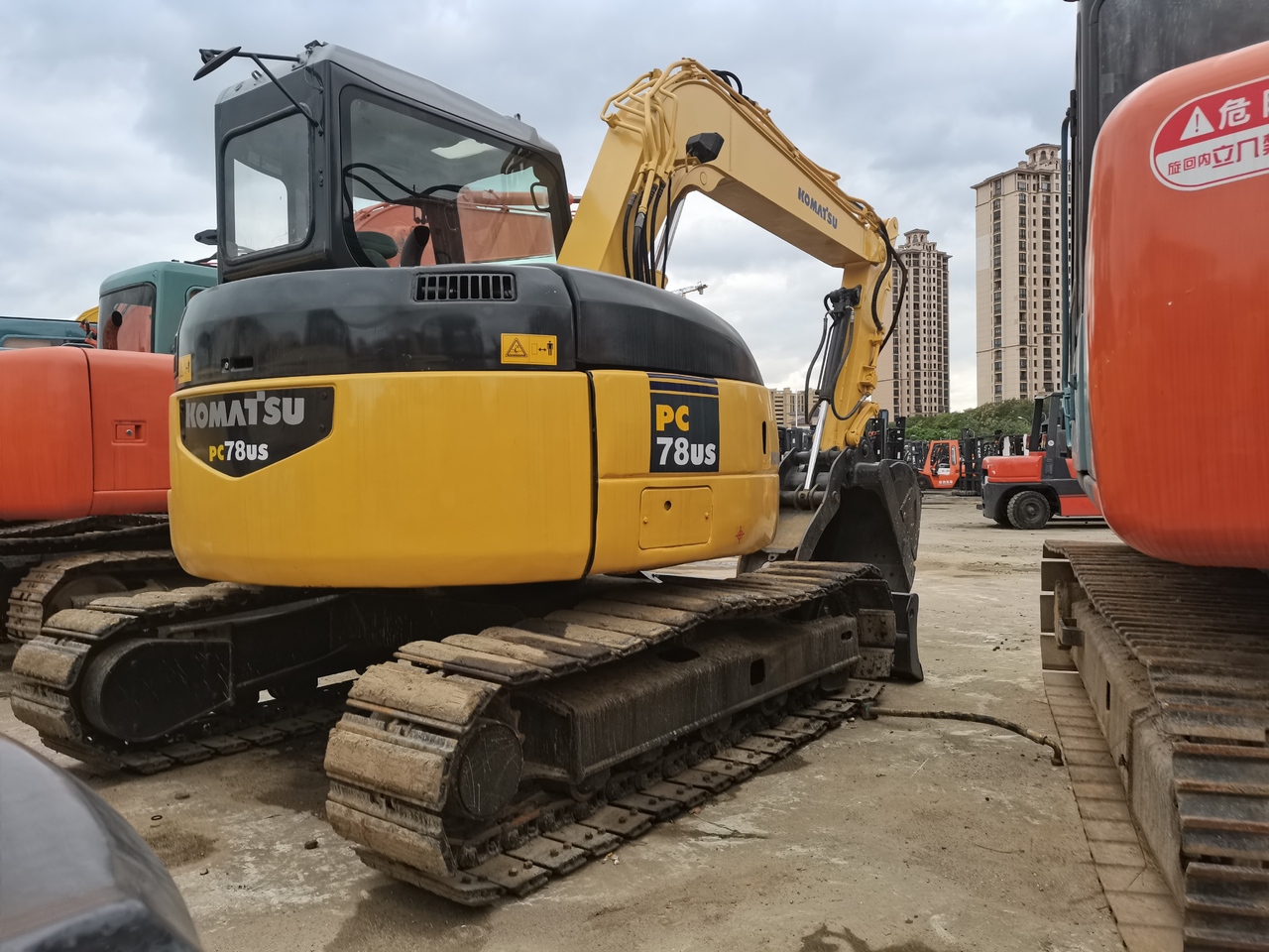 KOMATSU 78US-mini excavator - Mini pelle: photos 4 KOMATSU 78US-mini excavator - Mini pelle: photos 4