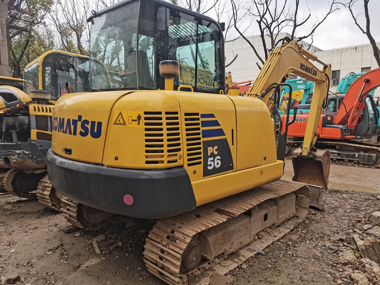 KOMATSU PC56-7-Mini excavator - Mini pelle: photos 4 KOMATSU PC56-7-Mini excavator - Mini pelle: photos 4