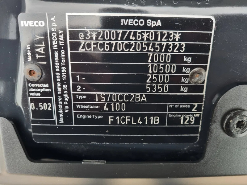 Fourgon utilitaire Iveco Daily 70C18 3.0D L4H3 Hi-Matic Euro 6 GVW 7000 kg: photos 8 Fourgon utilitaire Iveco Daily 70C18 3.0D L4H3 Hi-Matic Euro 6 GVW 7000 kg: photos 8