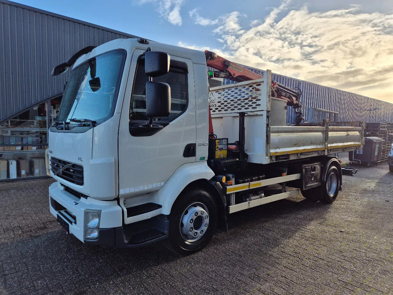 Volvo FL 14.240 Kipper/ Krane Palfinger PK 4501 Remote control/ E5 - Camion benne, Camion grue: photos 5 Volvo FL 14.240 Kipper/ Krane Palfinger PK 4501 Remote control/ E5 - Camion benne, Camion grue: photos 5